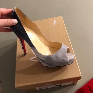 Christian Louboutin Suede Pump